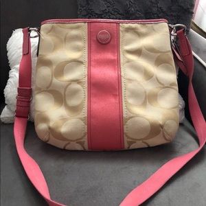 Authentic Coach Signature Crossbody